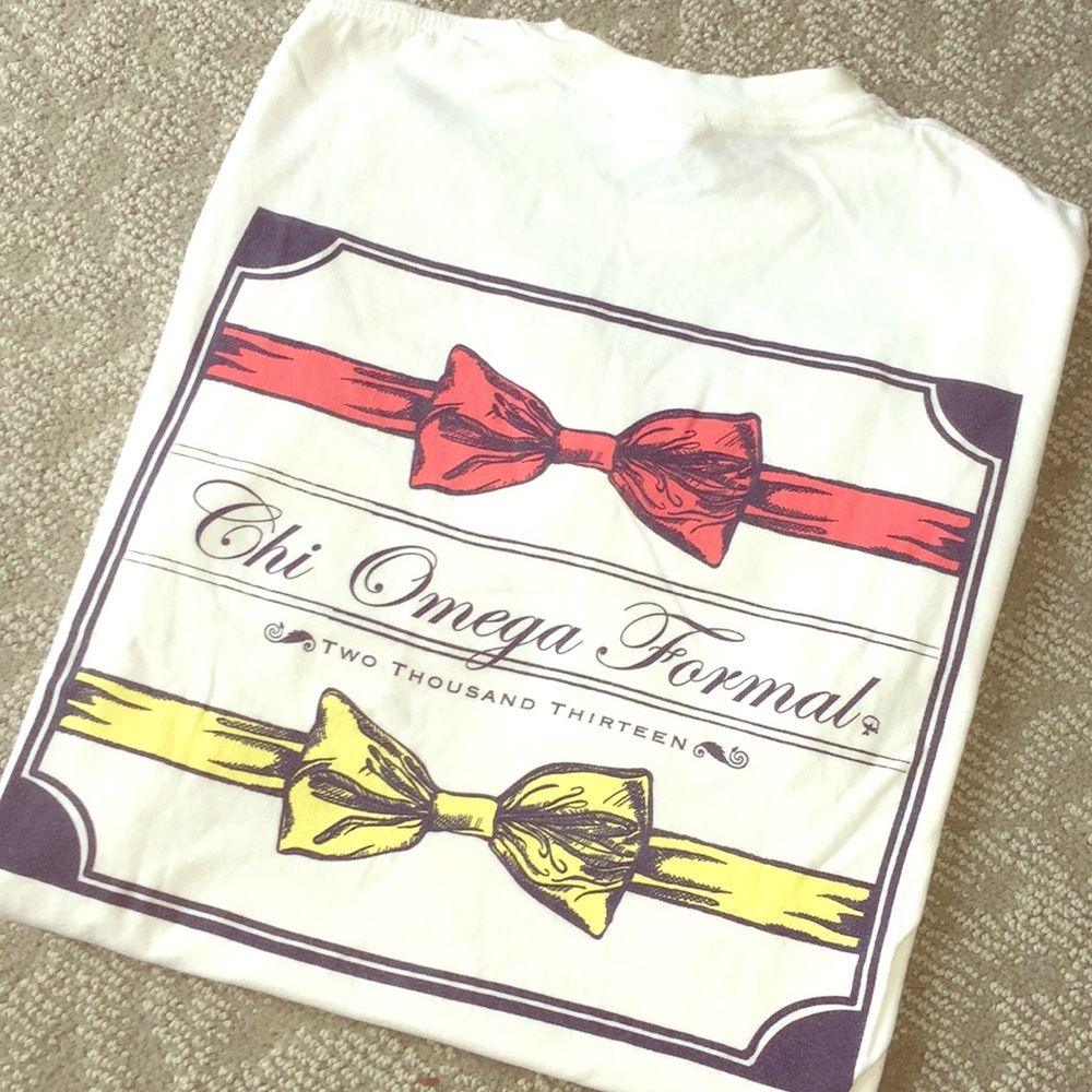 Comfort colors Chi Omega soft T-shirt